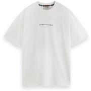 T-shirt Scotch &amp; Soda - RELAXED FIT FRONT BACK ARTWORK TSHIRT