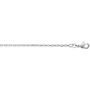 Collier Brillaxis Chaîne argent rhodié 45cm