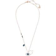 Collier Swarovski Pendentif Duo Evil Eye