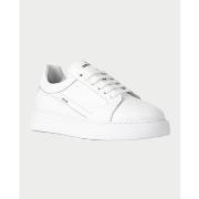 Baskets Exton Baskets homme en cuir avec logo latéral