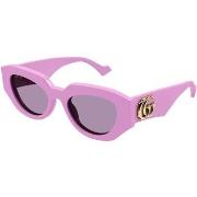 Lunettes de soleil Gucci GG1421S Lunettes de soleil, Rose/Rose, 51 mm