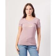 T-shirt Emporio Armani EA7 T-shirt femme en coton avec logo