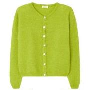 Pull American Vintage Cardigan Vitow Femme Moss Melange