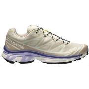 Chaussures Salomon Baskets XT-6 Femme Almond Milk/Silver Cloud/Liberty