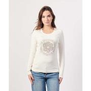 T-shirt Guess T-shirt en coton mélangé avec strass