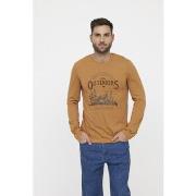 T-shirt Lee Cooper T-shirt ARIGNAL Camel