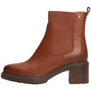 Bottines Tommy Hilfiger Bottines femme Ref 63852 Cognac