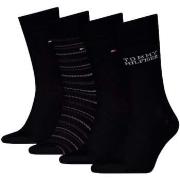 Chaussettes Tommy Hilfiger Four Pack Socks Gift Tin Set Navy