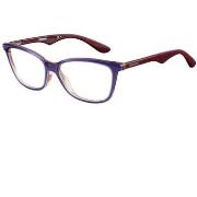 Lunettes de soleil Carrera Ca6618 Cadres Optiques, Violet, 52 mm