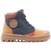 Bottes enfant Palladium Pampa HI Cuff Kids Boots - Dear Brown/Mid Indi...