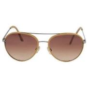 Lunettes de soleil Tod's Lunettes d'aviateur marron