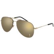 Lunettes de soleil Saint Laurent CLASSIC 11 M Lunettes de soleil, Or/B...