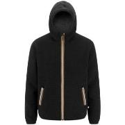 Veste K-Way Sweat Jack Sherpa Polar Double Noir