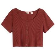 T-shirt Levis - T-shirt manches courtes - bordeaux