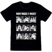 T-shirt Mickey Mouse And Friends Many Moods Of Mickey