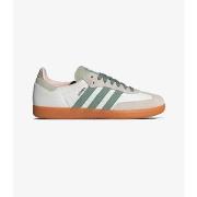 Baskets basses adidas Samba Cloud White Silver Green