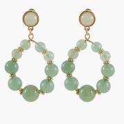 Boucles oreilles Lollipops Boucles d'oreilles pierres Aventurine