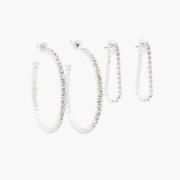 Boucles oreilles Lollipops Set de boucles d'oreilles à strass Shiny Pa...