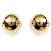 Boucles oreilles Brillaxis Boucles d'oreilles boules dorées 5mm