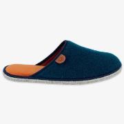 Chaussons Chausse Mouton - Chaussons MULE TWEED - Bleu - Taille