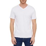 T-shirt Lee Cooper Tee Shirt AJESSY Blanc