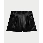 Pantalon enfant Patrizia Pepe short noir pour fille