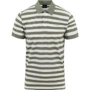 T-shirt Gant Polo Rayures Vert