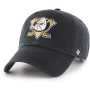 Casquette '47 Brand NHL CAP ANAHEIM DUCKS CLEAN UP BLACK2