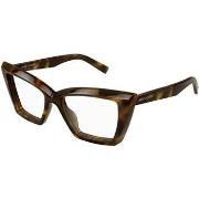 Lunettes de soleil Saint Laurent SL 657 OPT Cadres Optiques, Havana/Tr...