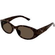 Lunettes de soleil Balenciaga BB0369SK Lunettes de soleil, Havana/Marr...