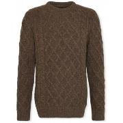 Pull Barbour Knit Stowford Cable - Olive