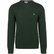 Sweat-shirt Lacoste Pull Vert Foncé