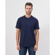 T-shirt Emporio Armani EA7 T-shirt homme Emporio Armani en viscose mél...