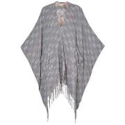 Echarpe Liu Jo Poncho à logo jacquard