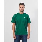 T-shirt Emporio Armani EA7 T-shirt col rond avec bandes latérales