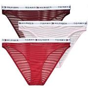 Culottes &amp; slips Tommy Hilfiger 3 PACK MESH BIKINI X3