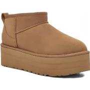 Bottines UGG classic ultra mini booties chestnut