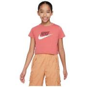 T-shirt enfant Nike TEE-SHIRT CROP ROSE FUTURA - ADOBE - M