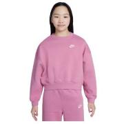 Sweat-shirt enfant Nike SWEAT ROSE - MAGIC FLAMINGO/WHITE - S