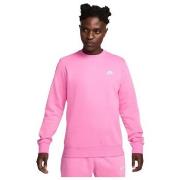 Sweat-shirt Nike SWEAT ROSE - PLAYFUL PINK/WHITE - 2XL