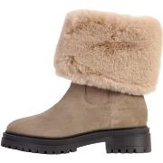 Boots Geox Boot Cuir Iridea Suede Synt.Fur