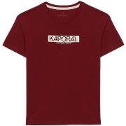 T-shirt enfant Kaporal - T-shirt junior - bordeaux