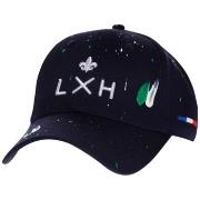 Casquette LXH Casquette Arts Ref 57642 marine blanche peintu