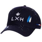 Casquette LXH Casquette Arts Ref 57640 marine blanche peintu