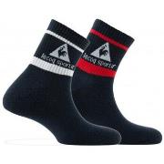 Chaussettes Le Coq Sportif Lot de 2 paires de Tiges courtes en coton