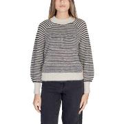 Pull Vila VISOFINA L/S GLITTER STRIPE KNIT TOP/PB 14098217