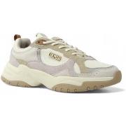 Chaussures Colmar Running Suede Sneaker Donna White Sand TESSCLOUD096