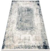 Tapis Rugsx Tapis moderne DISTIN 0845A blanc / bleu 200x290 cm