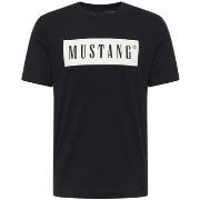 T-shirt Mustang T-shirt coton col rond droit AUSTIN