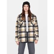 Blouson Volcom Chaqueta Chica Silent Sherpa Jacket - Hazelnut